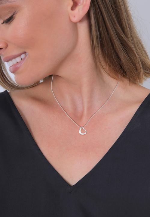 Produktbild Elli Herz (925er Sterling Silber, Diamant, 45 cm)