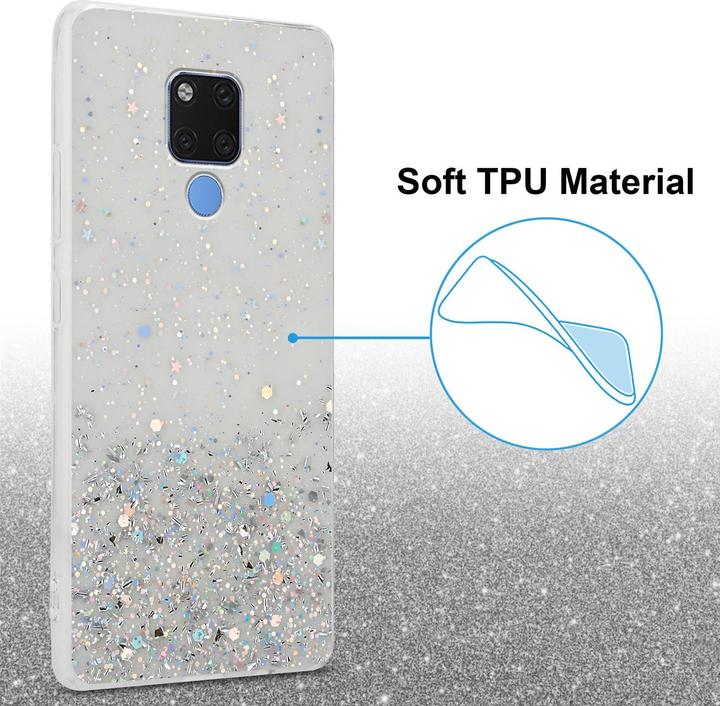 Immagine prodotto Cadorabo Custodia TPU funkelnder Glitter (Mate 20)