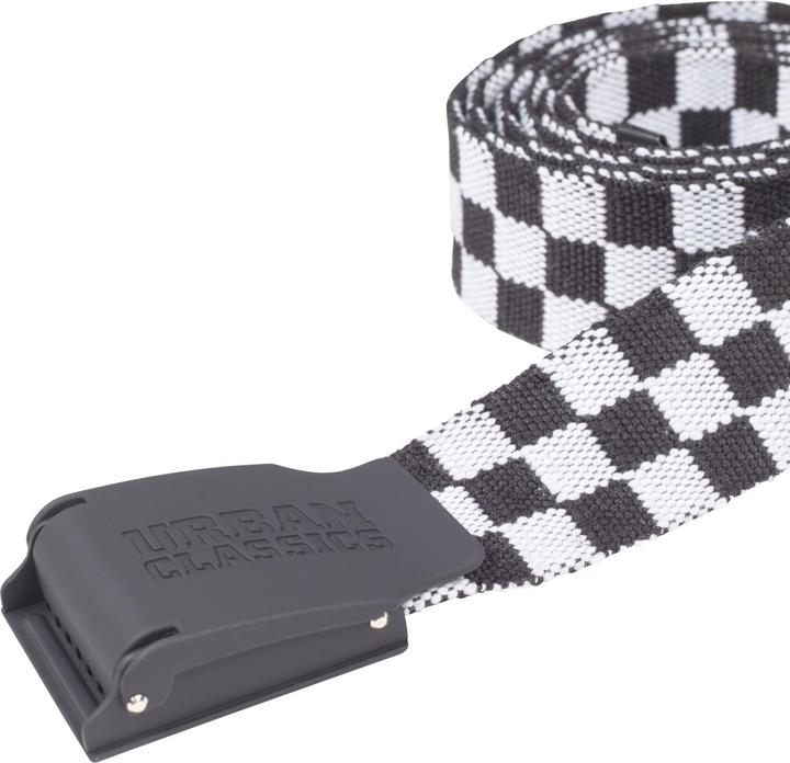Produktbild Urban Classics UC Canvas Belt Checkerboard 150cm (One Size)