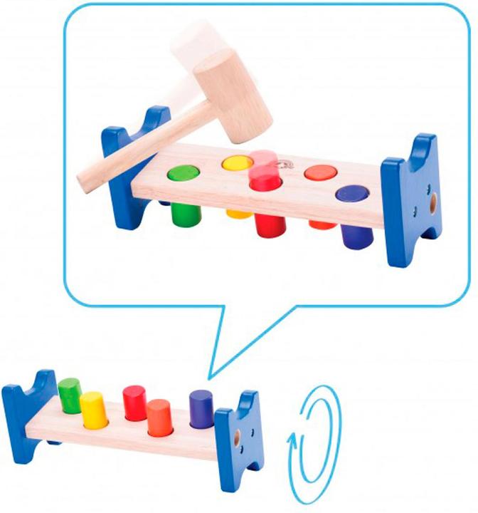Actual product image Wonderworld Hammer Bench Blue