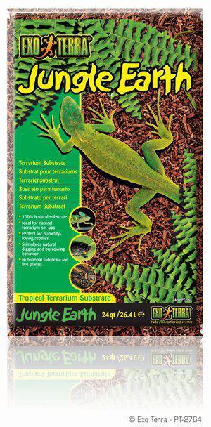 Exo Terra Terrariensubstrat Jungle Earth, 26,4L