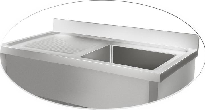 Immagine prodotto Royal Catering Lavello per cucina - 120 cm (30 cm, 120 cm)
