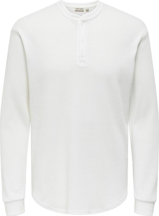 Only & Sons Onstobie Reg Ls Henley Tee