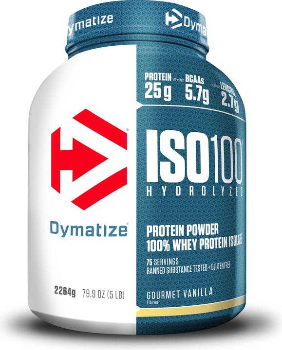 Dymatize ISO 100 Hydrolyzed (Vanille, 1 Stk., 2264 g)