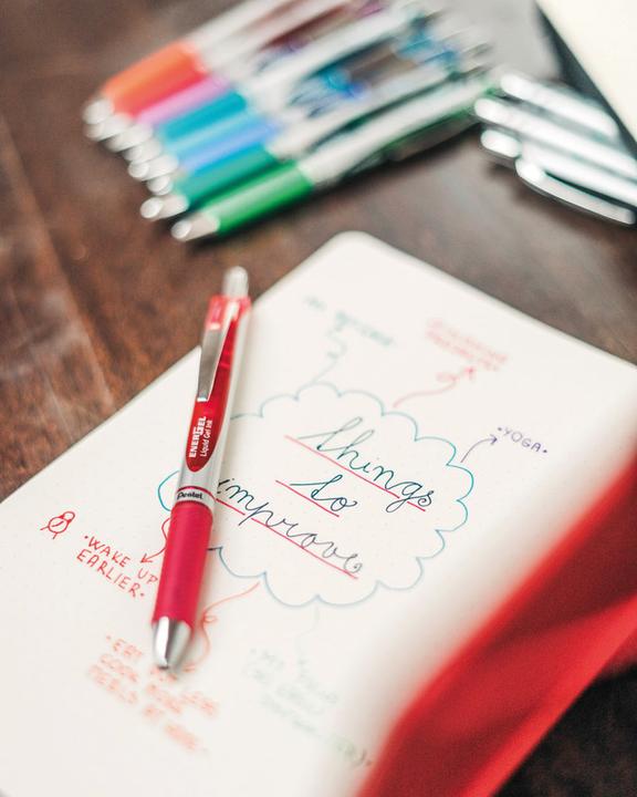 Produktbild Pentel EnerGel Xm (Rot, Silber, 1 x)