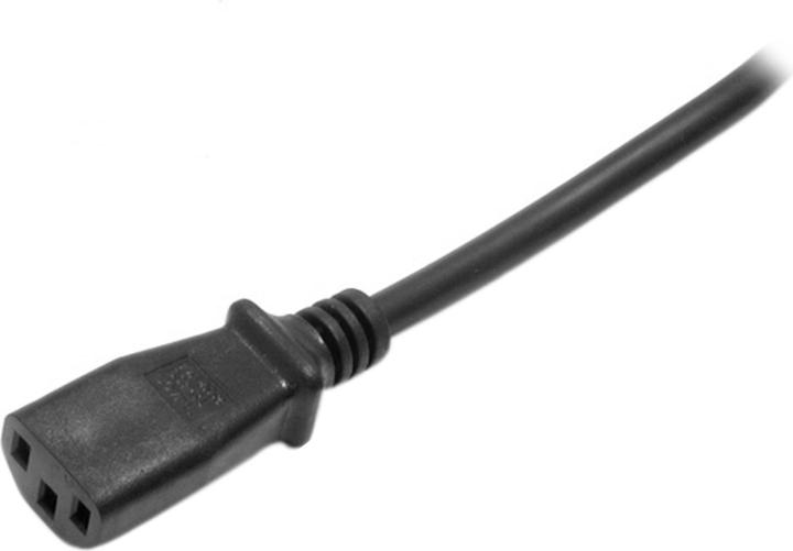 Produktbild StarTech 1,8m Schuko Kaltgerätestecker Stromkabel - CEE7 auf IEC320 C13 Netzkabel für Computer (1.80 m)