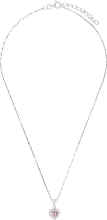 Immagine prodotto zz_ArchivedByPCD_Amor Schmuck_zu_Amor Amor Halsschmuck für Damen, 925 Sterling Silber, Zirkonia synth. | Herz (Argento 925)