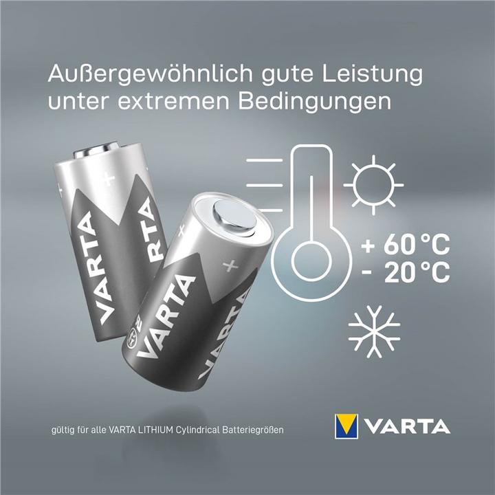 Actual product image Varta Cr2 (1 pcs., CR2, 880 mAh)