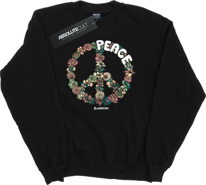 Immagine prodotto Woodstock Floral Peace Felpa Uomo (XL)