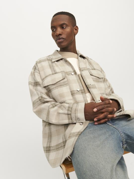 Actual product image Jack & Jones Jorvesterbro Check Overshirt Ls Sn (XXL)