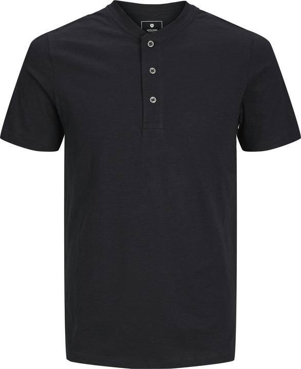 Jack & Jones Einfarbig Grandad Kragen T-shirt T-shirt