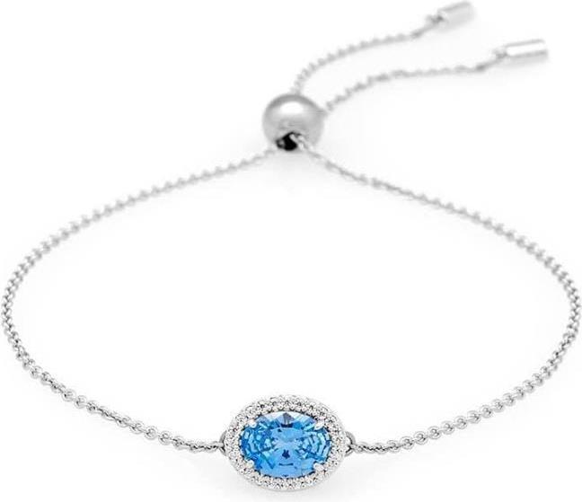 Image du produit Swarovski Constella Bracelet ovale coupe bleu (24 cm, Métal Swarovski)