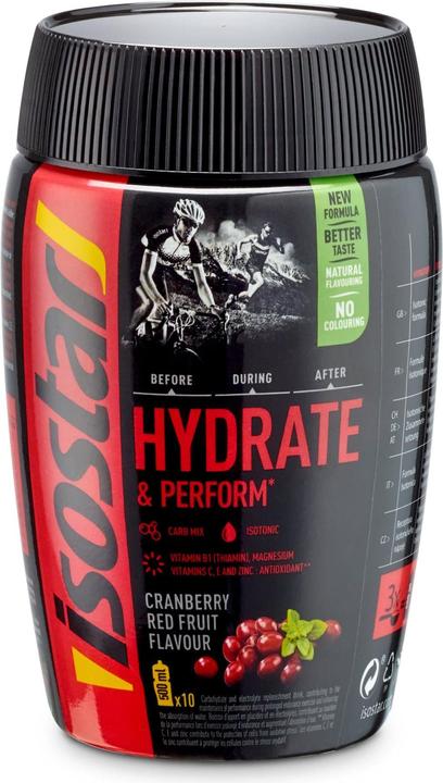 Produktbild Isostar Hydrate und Perform Pulver (Rote Früchte, 1 Stk., 400 g)