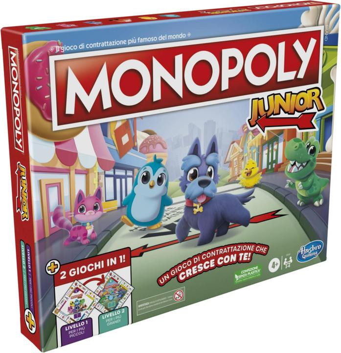 Immagine prodotto Monopoly Junior (Italiano)