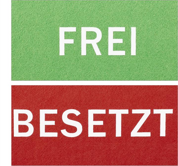 Produktbild Relaxdays 6x Türschild