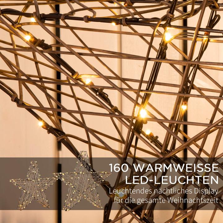 Produktbild Jamb Weihnachtsstern XXL LED 80cm