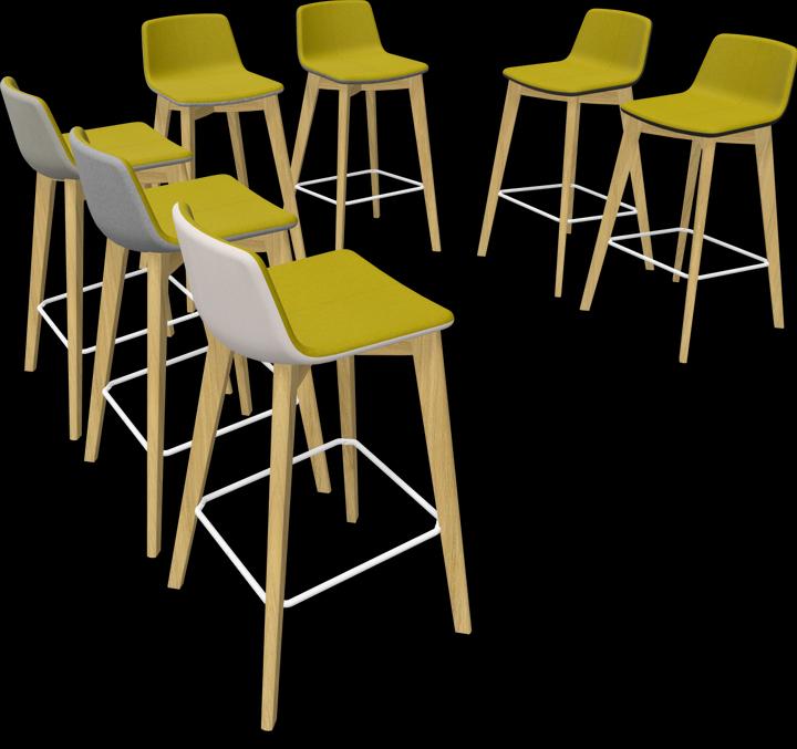 Immagine prodotto Narbutas Sgabello da bar Twist & Sit