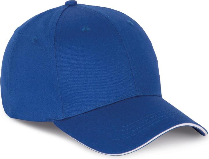 Actual product image K-up Contrasting sandwich cap - 6 panels (One size)