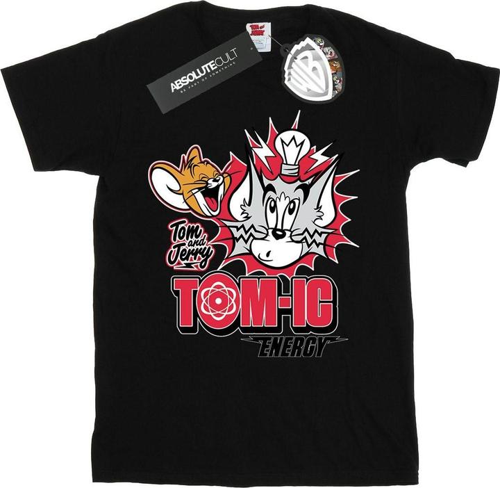 Actual product image Tom & Jerry Boys Tomic Energy T-Shirt (128)