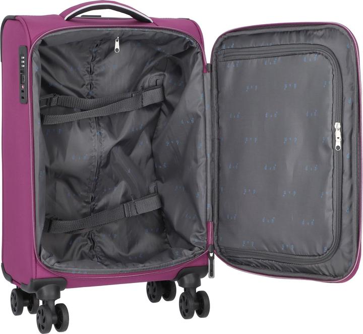 Produktbild D&N Travel Line 9204 4 Rollen Kabinentrolley 55 cm (33 l, Handgepäck (bis 50l))