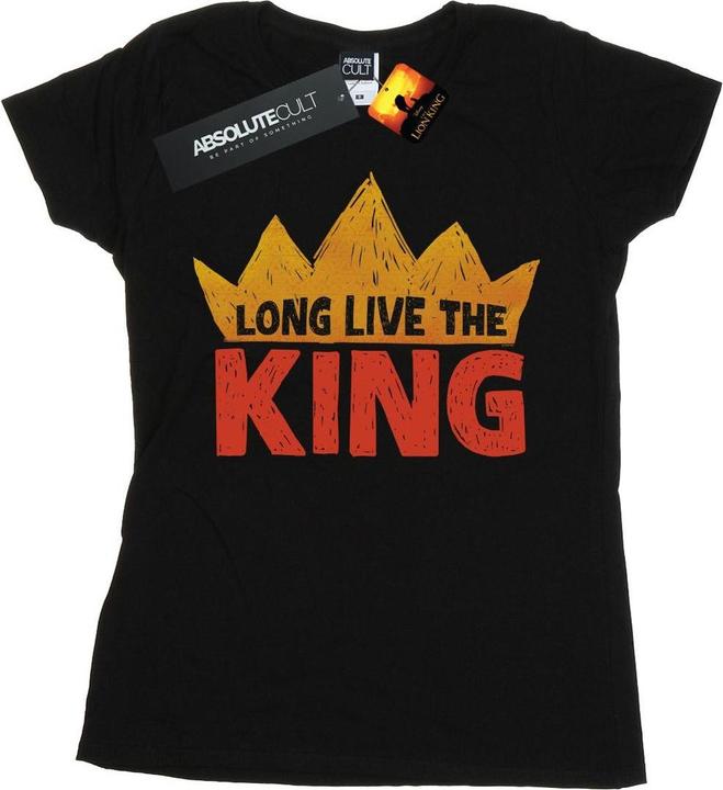 Actual product image Disney Womens/Ladies The Lion King Movie Long Live The King Cotton T-Shirt (XL)