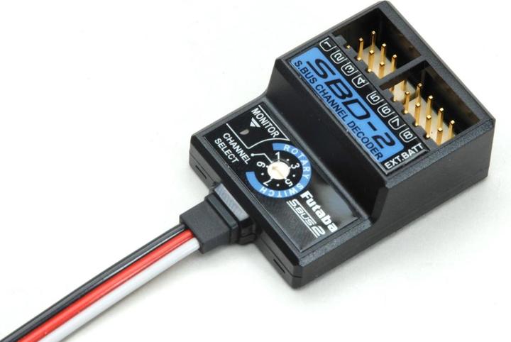 Actual product image Futaba S.Bus Decoder SBD-2 for S-Bus/S-Bus2