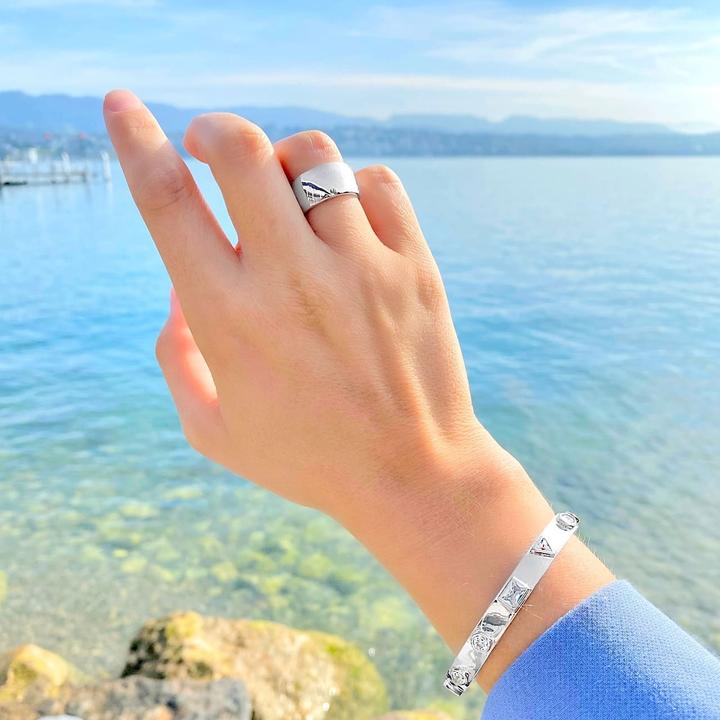 Image du produit Candy Bague Togo, argent sterling 925 (56, Argent 925)