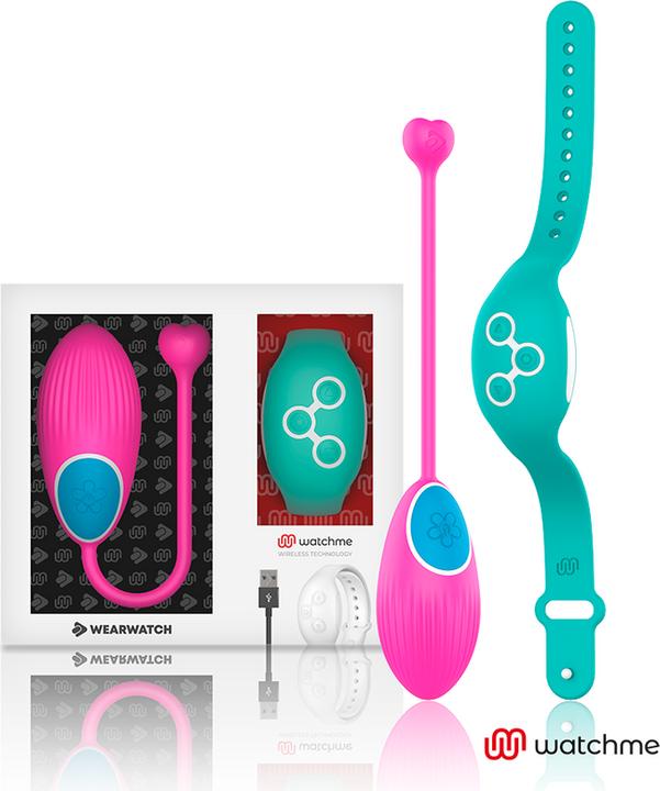 Produktbild Wearwatch Egg Wireless Technology Watchme Fuchsia / Aquamarine