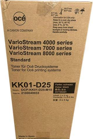 Canon Océ KK01-D25 - 3er-Pack - Schwarz - Tonernachfüllung