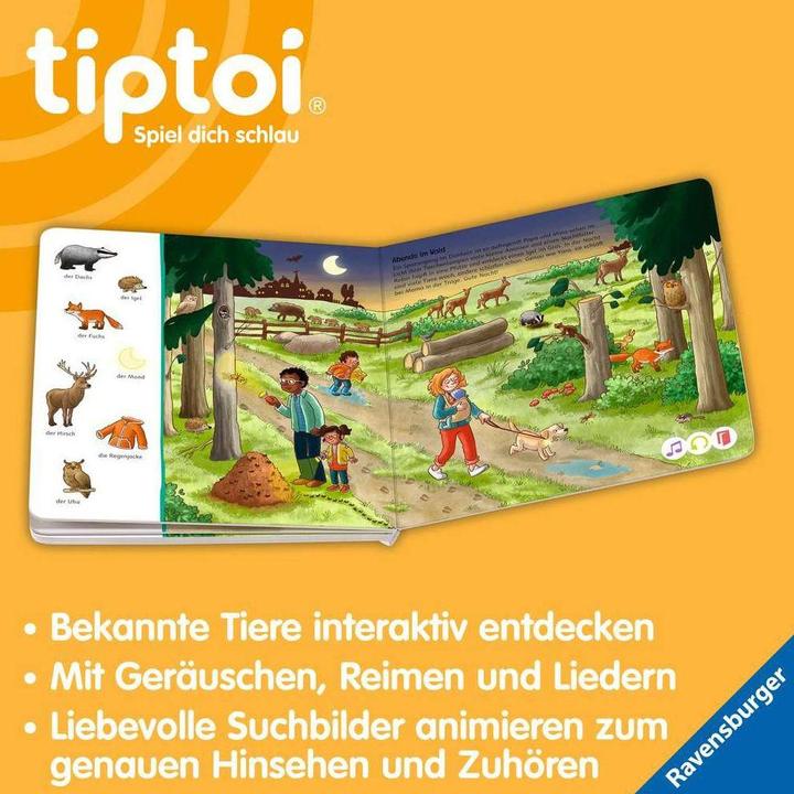 Immagine prodotto Ravensburger Suchen und Entdecken: Meine Tiere (Tedesco, Sandra Grimm, Riciclatori sandra, 2024)
