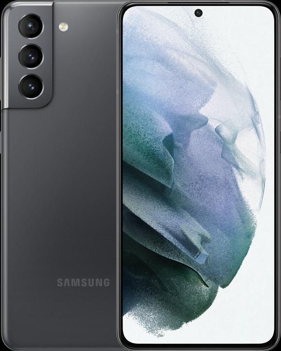Samsung Galaxy S21 (256 GB, Fantoom Grijs, 6.20", Dubbele SIM, 12 Mpx, 5G)