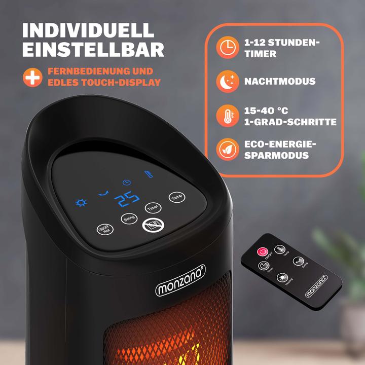 Image du produit Monzana Radiateur soufflant 2000 W (2000 W)