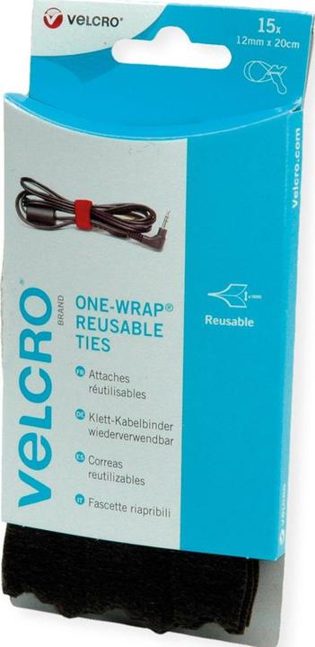 Actual product image Velcro brand Velcro cable tie (12 mm)