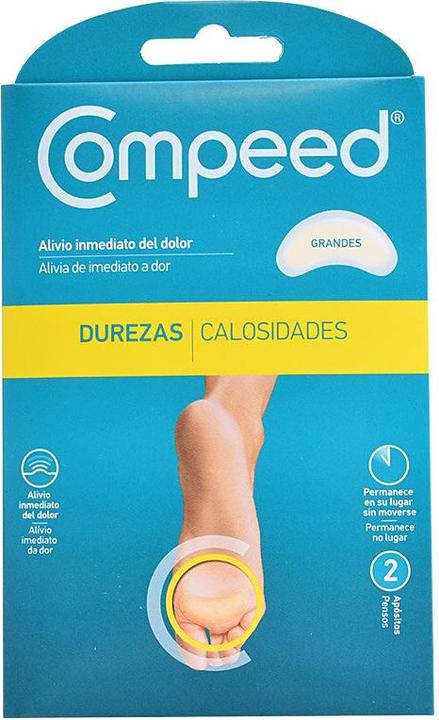 Produktbild Compeed DUREZAS grandes 2 apósitos (Fussmaske)