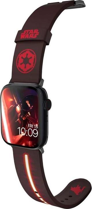 Produktbild Moby Fox Armband Smartwatch Star Wars Darth Vader Lightsaber 22 mm (22 mm, Silikon, Edelstahl, Apple Watch)