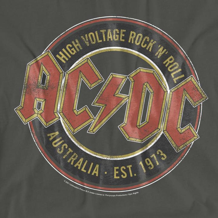 Actual product image AC/DC Unisex Adult Est. '73 T-Shirt (XL)
