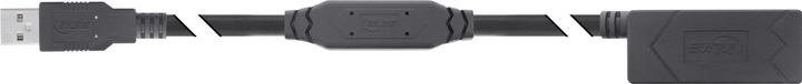 Actual product image InLine USB 2.0 active extension, USB-A plug/socket, 20m (20 m, USB 2.0)