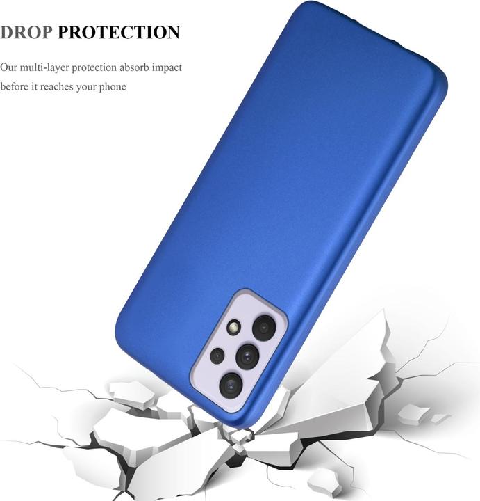 Actual product image Cadorabo TPU Matt Metallic Sleeve (Samsung Galaxy A33 5G)