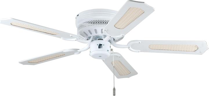 Produktbild Deko Deckenventilator White Liane mit Zugschalter 132 cm