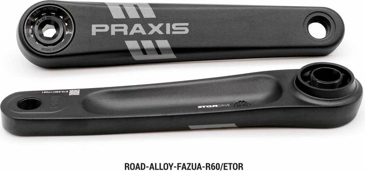 Actual product image E-Crank Type 6 Aluminium (175 mm)