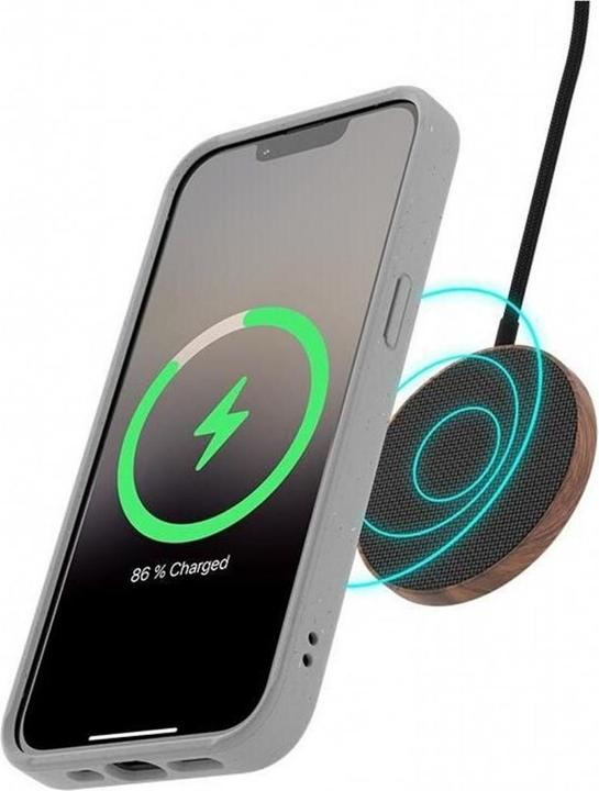 Produktbild Woodcessories MagSafe Bio Case AM iPhone 13 Grey (Apple iPhone 13)