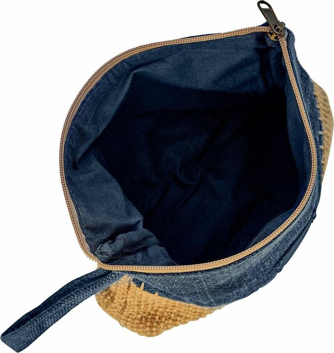 Produktbild Loberon Tasche 2er Set Cacula blau/creme