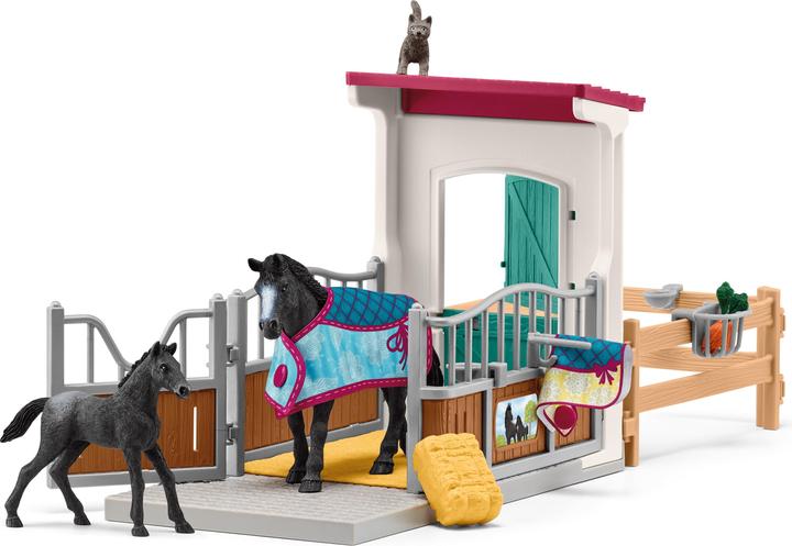 Produktbild Schleich Pferdebox mit Stute und Fohlen