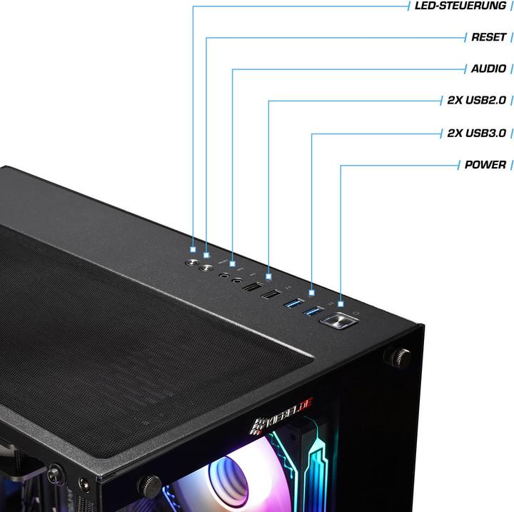 Produktbild Kiebel Panorama IC4D (AMD Ryzen 5 5600G, 32 GB, 1000 GB)