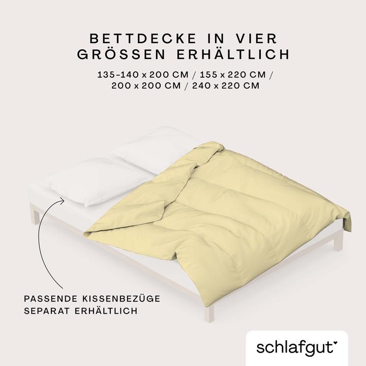 Image du produit schlafgut Woven Satin (Housse de couette, 155 x 220 cm)