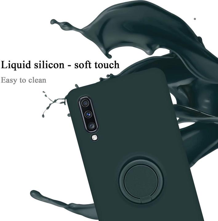 Actual product image Cadorabo Bumper TPU Liquid Ring Silicone Case (Samsung Galaxy A70, Samsung Galaxy A70S)