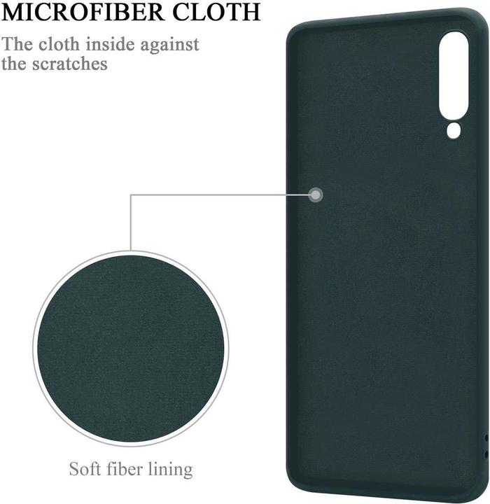 Actual product image Cadorabo Bumper TPU Liquid Ring Silicone Case (Samsung Galaxy A70, Samsung Galaxy A70S)