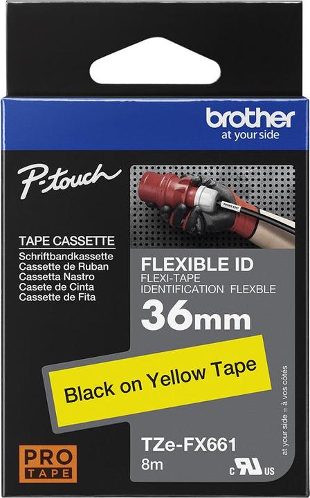 Produktbild Brother P-Touch (4 cm, Gelb)