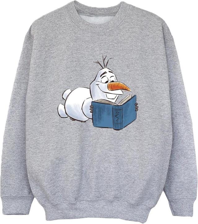 Produktbild Disney Frozen Olaf Reading Sweatshirt Jungen (152, 158)