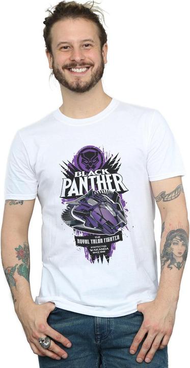 Immagine prodotto Black Panther Talon Fighter Badge Maglietta Uomo (4XL)
